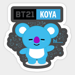 BTS BT21 KOYA Sticker